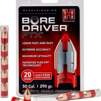 HORNADY 50CAL BORE DRIVER - 3499 290GR FTX 20CT 10BX/CS