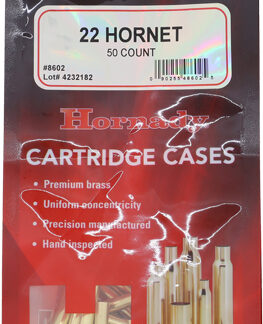HORNADY UNPRIMED CASES 22 - HORNET 50 PACK 5PK/CS