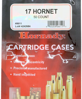 HORNADY UNPRIMED CASES 17 - HORNET 50 PACK 5PK/CS
