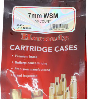 HORNADY UNPRIMED CASES 7MM WSM - 50 PACK 5PK/CS