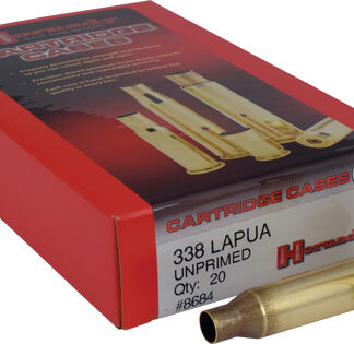 HORNADY UNPRIMED CASES 338 - LAPUA MAGNUM 20 PACK 5PK/CS