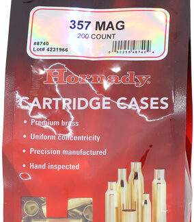 HORNADY UNPRIMED CASES 357 REM - MAG 200 PACK 5PK/CS