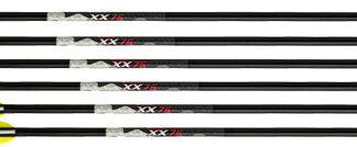 WICKED RIDGE XBOW ARROW XX75 - 20" ALUMINUM ALPHA NOCK 6PK