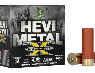HEVI 12GA 3" #2 TUNGSTEN/BB STEEL