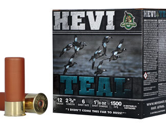 HEVI TEAL 12GA 2.75" #6 25/250