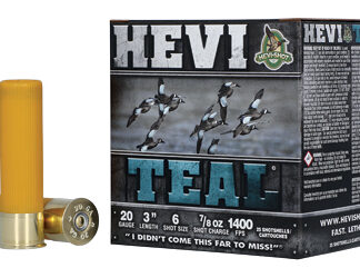 HEVI TEAL 20GA 3" #6 25/250