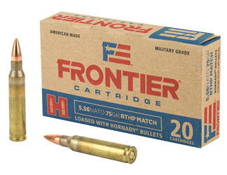 FRONTIER 556NATO 75GR BTHP MTCH 20/5