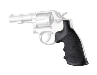 HOGUE MONOGRIP S&W K/L SQ BUTT BLK