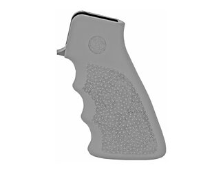 HOGUE GRIP AR15 W/FINGER GROVE GREY
