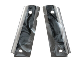 HOGUE GRIP 1911 GOVT PEARL AMBI BLK