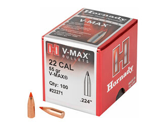 HRNDY V-MAX 22 CAL .224 55GR 100CT