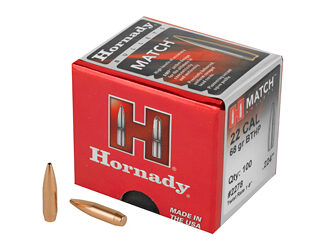 HRNDY MATCH 22CAL .224 68GR 100CT