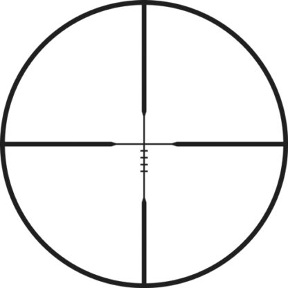 BSA OPTIX SERIES RIFLESCOPE - 3-9X40MM BDC-8 RETICLE BLACK