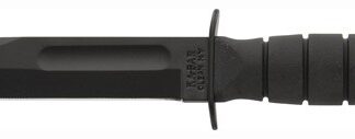 KA-BAR SHORT KA-BAR 5.25" W/ - PLASTIC SHEATH STRAIGHT EDGE