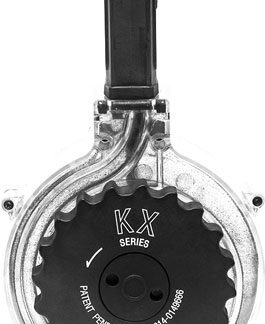 KCI USA INC MAGAZINE AR15 223 - 50RD DRUM BLACK POLYMER