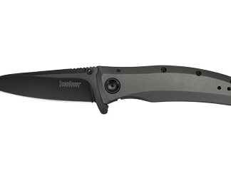 KERSHAW GRID 3.7" PLN BLACK-OXIDE