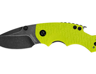 KERSHAW SHUFFLE 2.4" BLACKWASH LIME
