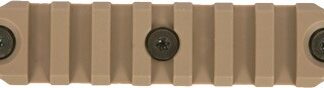 BCM RAIL SECTION--NYLON KEYMOD - 4" RAIL FDE