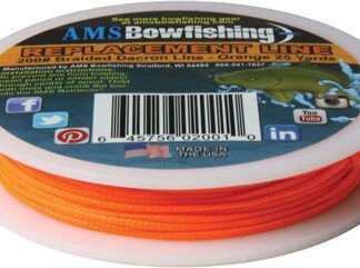 AMS BOWFISHING REPLACEMENT - LINE ORANGE #200 25 YARDS