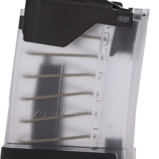 LANCER MAGAZINE L5AWM AR-15 - 5.56X45 5RD TRANSLUCENT CLEAR