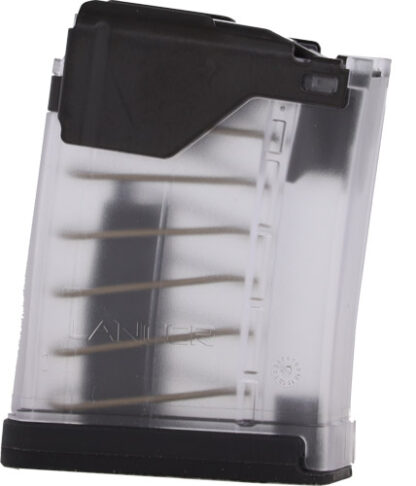 LANCER MAGAZINE L5AWM AR-15 - 5.56X45 5RD TRANSLUCENT CLEAR