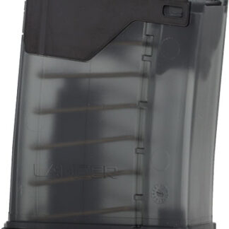 LANCER MAGAZINE L5AWM AR-15 - 5.56X45 5RD TRANSLUCENT SMOKE