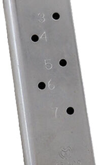 METALFORM MAGAZINE 1911 GOVT. - 45ACP 7RD S/S REMOVABLE BASE