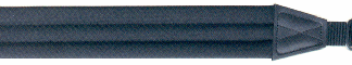 BUTLER CREEK PADDED SLING - 1"X48" BLACK