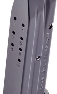 WILSON MAGAZINE EDC X9 9MM - 10RD W/STD PAD BLACK
