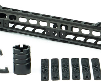 MANTICORE TRANSFORMER RAIL - 13" GEN II BLACK FOR AR-15