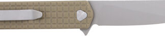 COBRATEC MEDIUM CAYDEN 3.25" - TAN/SS D2 BLADE
