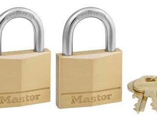 MASTERLOCK PADLOCK 2PK KEYED ALIKE