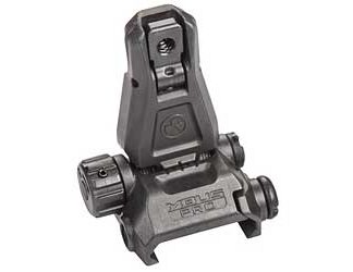 MAGPUL MBUS PRO REAR FLIP SIGHT BLK