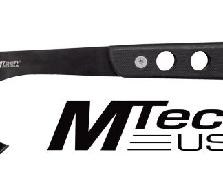 MC MTECH 10" TOMAHAWK W/SHEATH - 5" BLACK BLADE G10 HANDLE