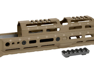 MIDWEST AK ALPHA M-LOK HNGRD 10" FDE