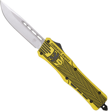 COBRATEC MEDIUM CTK1 OTF - CERAKOTE YELLOW/BLK 3" DS