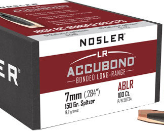 NOSLER BULLETS 7MM .284 - 150GR ACCUBOND LR 100CT