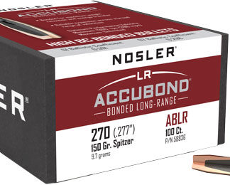 NOSLER BULLETS 270 CAL .277 - 150GR ACCUBOND LR 100CT
