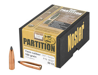 NOSLER 7MM 160GR SP PARTITION 50CT