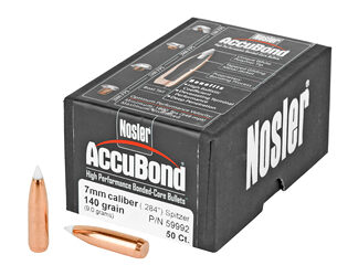 NOSLER 7MM 140GR ACCUBOND 50CT