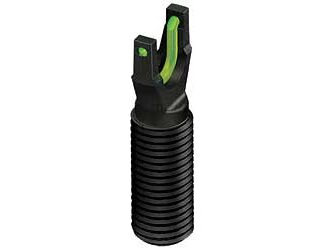 HIVIZ AK47/74 INTER PIPE GRN/RED