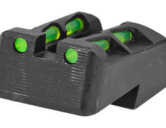 HIVIZ LTWV REAR SA 1911 GRN/RD/BLK