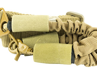 NCSTAR SGL POINT BUNGEE SLING TAN