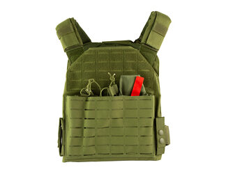 NCSTAR LSR PLATE CARRIER MED-2XL GRN