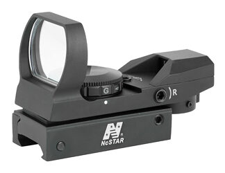 NCSTAR RED/GRN DOT REFLEX SIGHT BLK