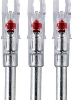 NOCKTURNAL LIGHTED NOCK - X-SERIES RED 3/PACK