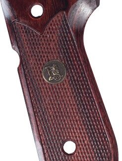 PACHMAYR LAMINATED WOOD GRIPS - BERETTA 92FS ROSEWOOD CHECK
