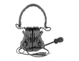 PELTOR COMTAC V HEADSET W/ MIC BLK