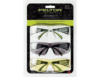 PELTOR SECUREFIT 400 EYE PROT 3-PACK