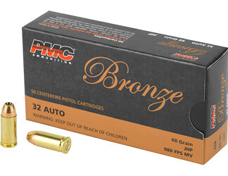 PMC BRNZ 32ACP 60GR JHP 50/1000